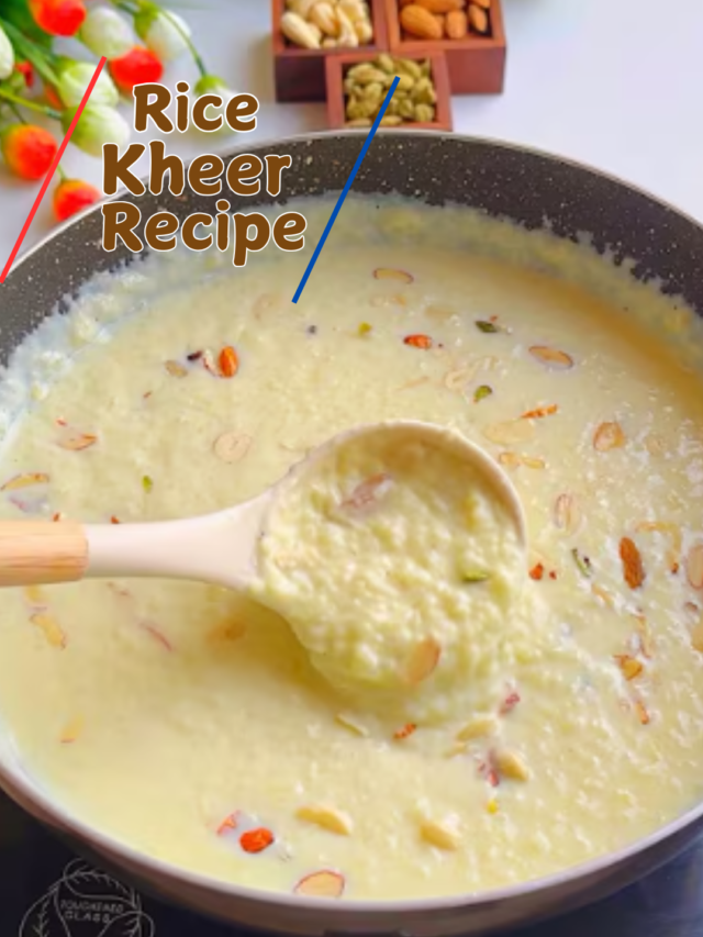 kheer recipe