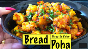 bread poha recipe