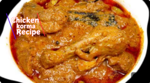 chicken korma recipe